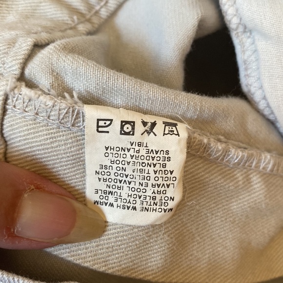 Faded Glory Light Beige Plus Size Denim Jeans - Picture 12 of 13